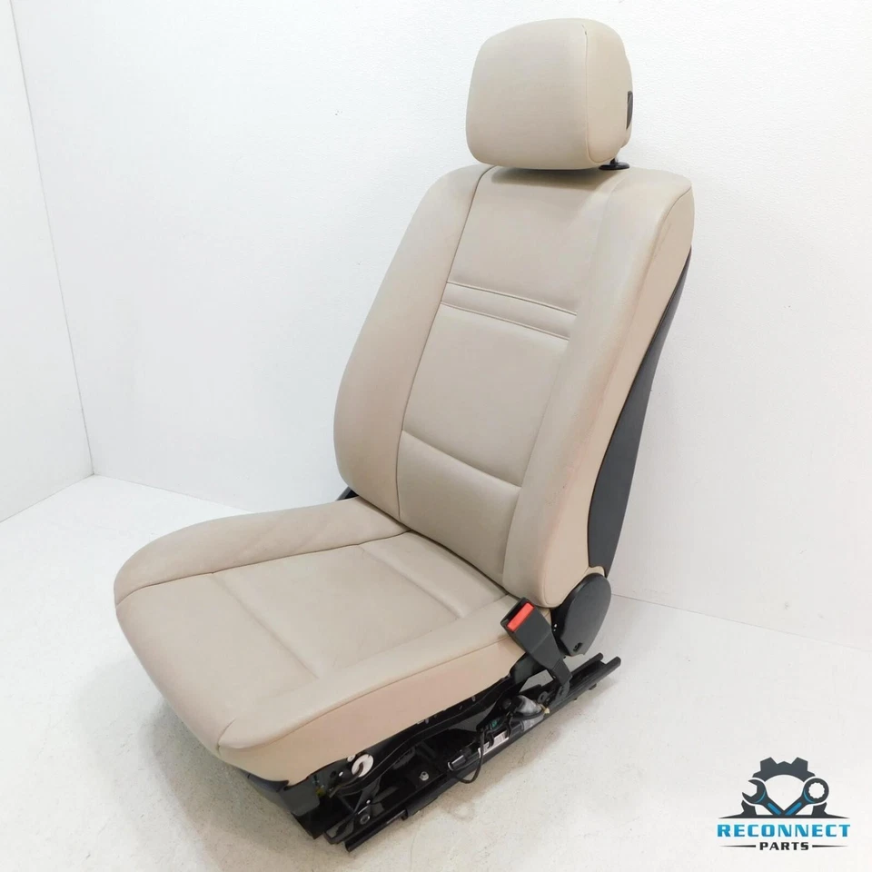 07-14 BMW X5 X6 E70 E71 Asiento eléctrico pasajero delantero derecho beige conjunto OEM Foto 3 de 4