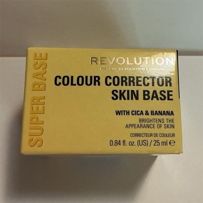 Revolution Super Base Colour Corrector Skin Base Yellow Brightening 0.84 fl oz