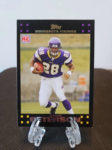 2007 Topps Adrian Peterson Rookie RC #301 Minnesota Vikings