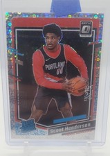 2023-24 Panini Donruss Optic - Rated Rookie Scoot Henderson #239 Fast Break Holo