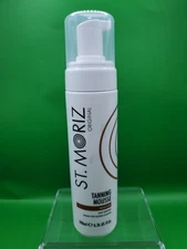 St Moriz Self Tanner Mousse Foam Medium  Self Tanning Glow Lotion 6.76oz New