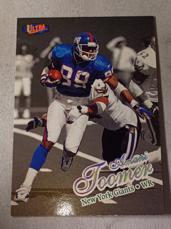 1998 Ultra - Amani Toomer #348G Gold Medallion
