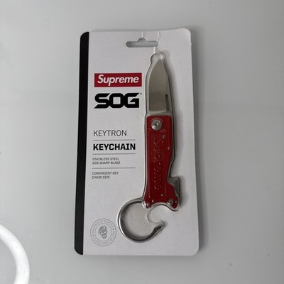 Supreme x Sog Keychain Folding Knife FW18 | eBay