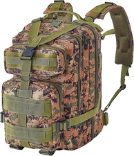 Outdoor Military Molle Tactical Rucksack Backpack Camping Hiking Travel Bag 25L