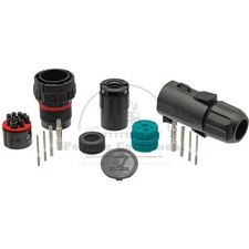 Erich Jaeger 251271 ISOBUS 9-Pin Plug 12V Breakaway Connector ISO 11783-2