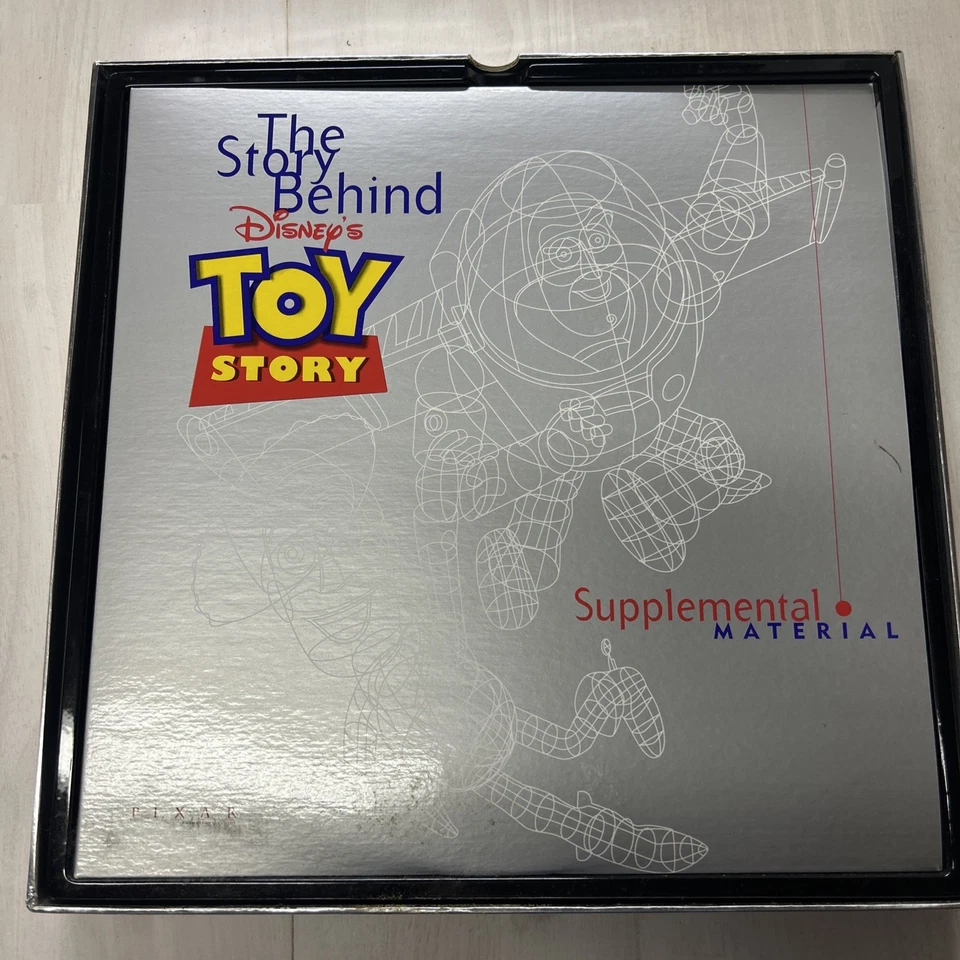 Disney's Toy Story Boxed Set Deluxe CAV Edition 4 Laser Discs + 3D Art - Image 3 of 4