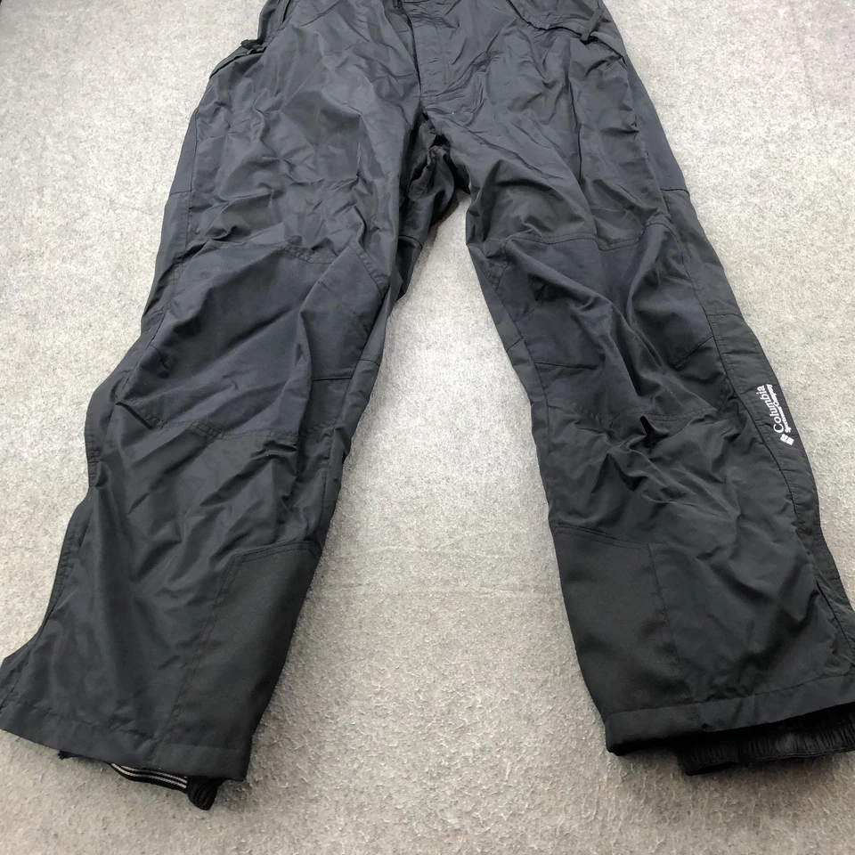 Columbia Pantalones de Nieve Para Hombres XXL Negro Aislado Esquí Babero Tirantes Invierno Foto 2 de 4