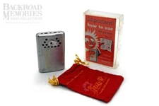 Vtg (1968) "Jon-e Warmer" (w/Bag and Booklet) Stainless Steel Device, by Aladdin