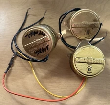 Lot of 3 Synchron 610 640 Clock Sign Motor 24V 110V 60CY 3W 5W 30RPM 36RPM 12-64