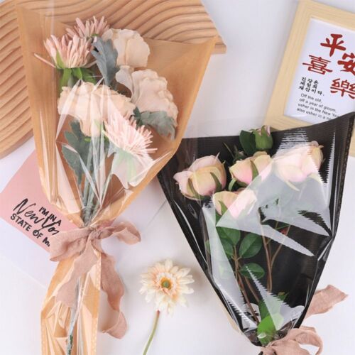 Einzelne Rose Blumenstrauß-Verpackungs beutel  Valentinstag - Bild 1 von 12