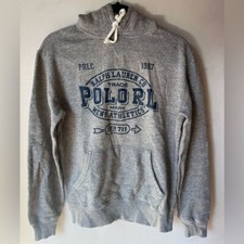 Polo Ralph Lauren Men's Grey Hoodie size XS