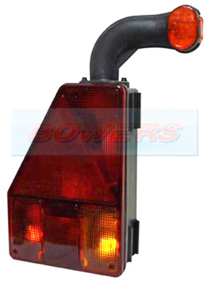 ASPOCK EARPOINT 1 REAR R/H COMBINATION TAIL LIGHT LAMP FOR IFOR WILLIAMS TRAILER