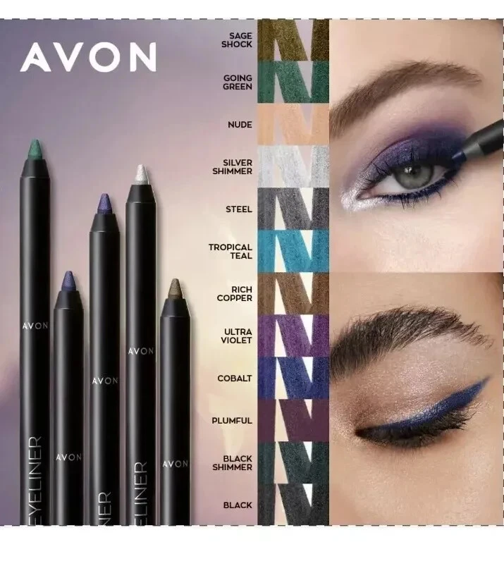 Avon Gel Eyeliner *Choose Your Shade* Various Shades Available Sale Now On