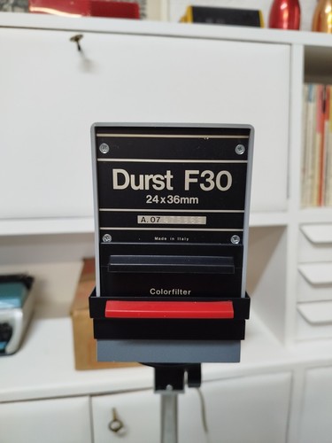 Ingranditore Fotografico Durst F30 24x36mm Colorfilter Epoca Anni 70 Con Scatola - Imagen 13 de 14