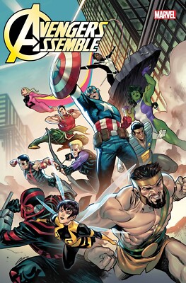 AVENGERS ASSEMBLE 1 EMILIO LASIO VARIANT NM 2024 | eBay