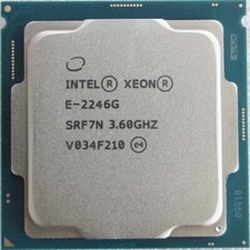 Intel Xeon E-2246G 3.6-4.8GHz 6 CORE 12M 80W SRF7N LGA1151 CPU Processor