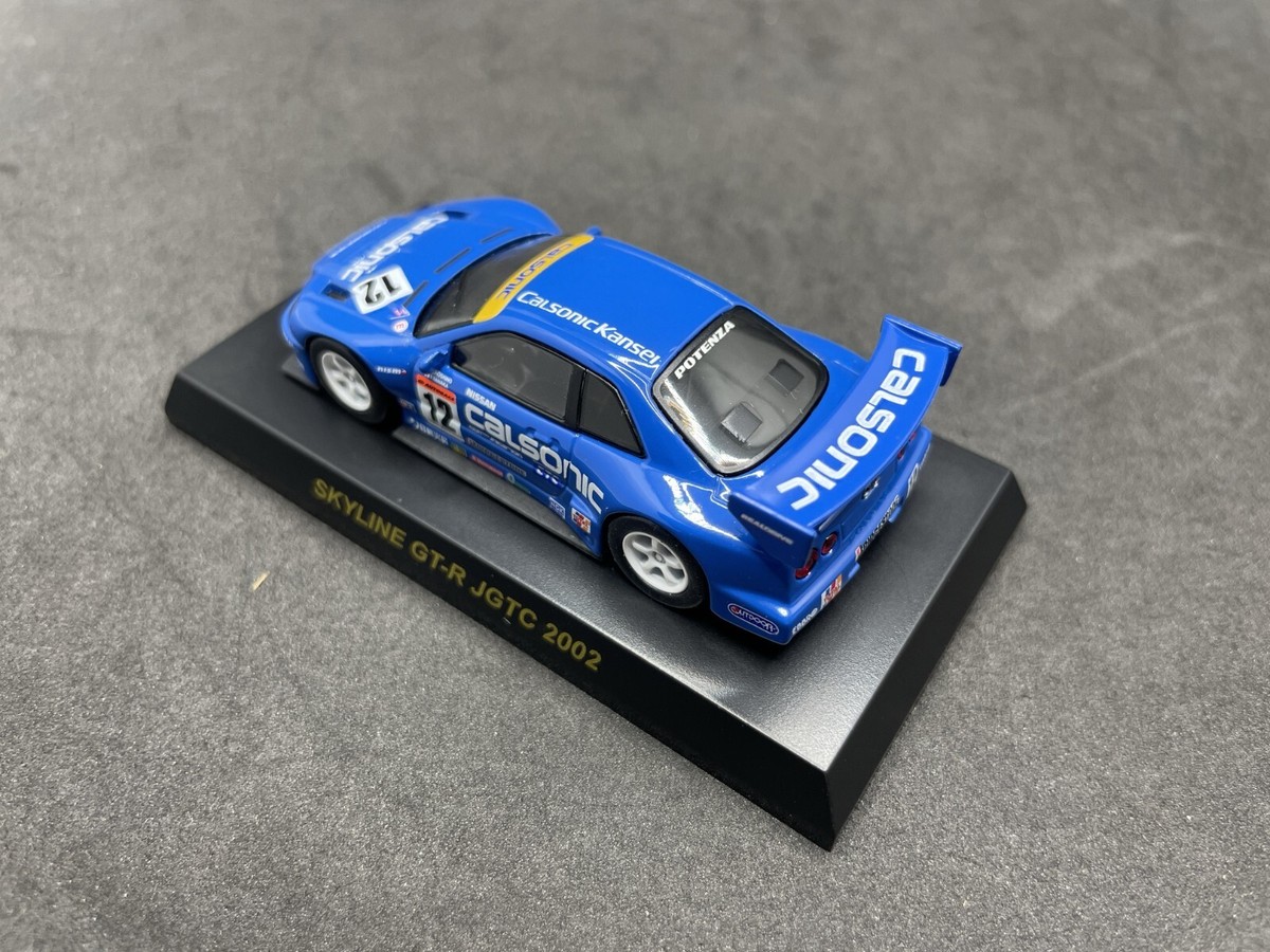 1/64 Kyosho Nissan Skyline GT-R JGTC 2002 #12 diecast model