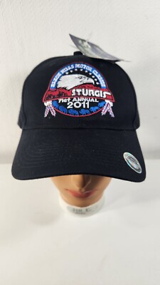 Sturgis Baseball Cap 2011 Black Hills Rally 71st Annual Hat Adjustable Back