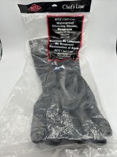 Ritz GLN27BK Black 17" Elbow Length Neoprene Cleaning Gloves - Pair