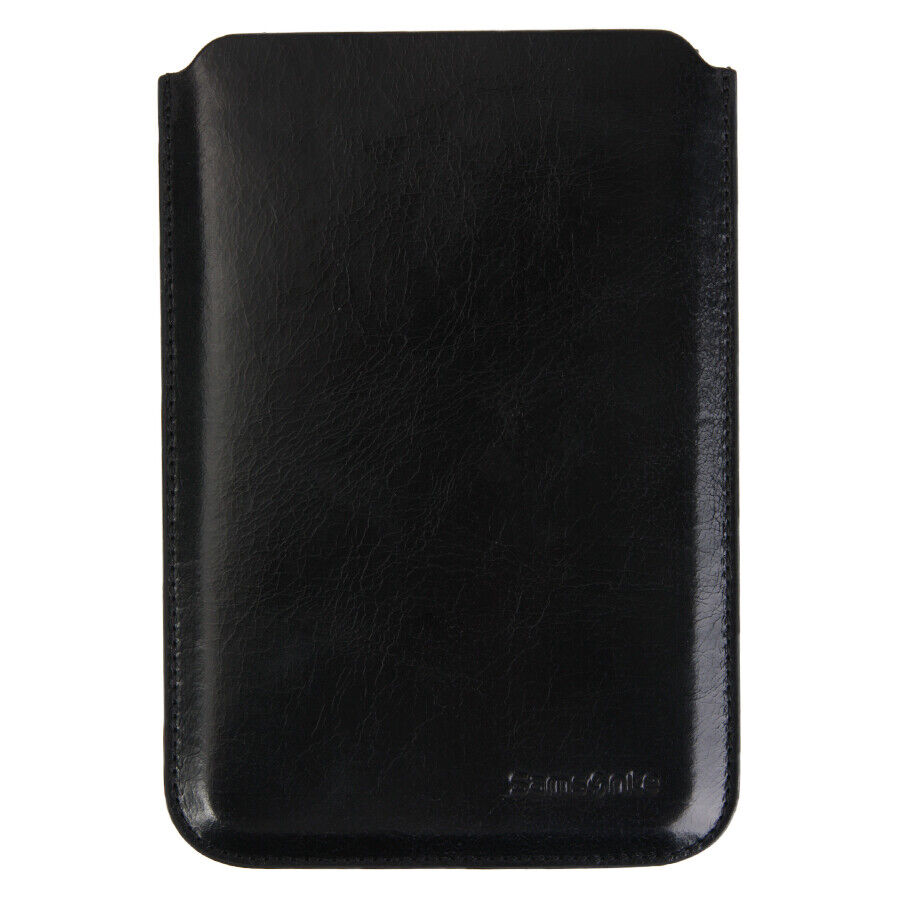 Samsonite Toledo 7 Leder-Tasche Hülle schwarz für Tablet PC eBook-Reader Etui