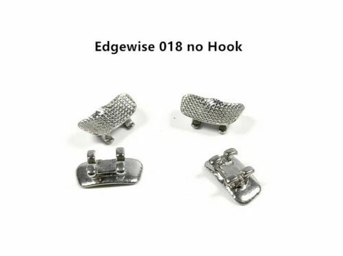 4 peças/kit ortodôntico dental 1º molar grande suporte Roth/MBT/Edgewise - Imagem 3 de 4