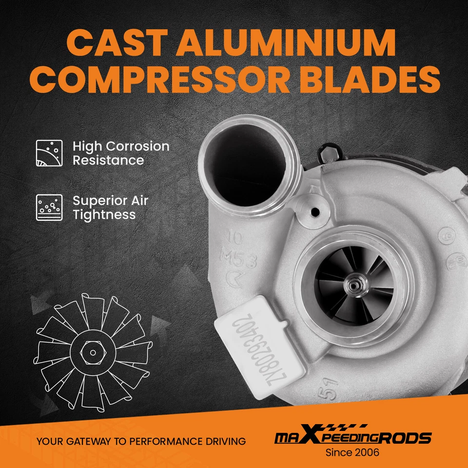 Turbo for Jeep Grand Cherokee 3.0L Benz E320 ML320 R320 OM642 Diesel 2008 2009 - Изображение 2 из 4