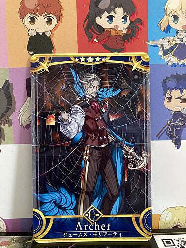 James Moriarty Stage 1 Archer Star 5 FGO Fate Grand Order Arcade Mint Card - Picture 1 of 1