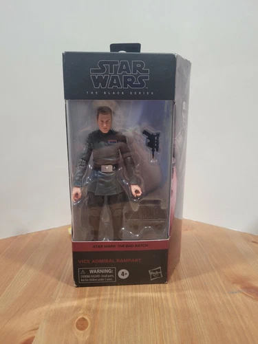 STAR WARS THE BLACK SERIES VICE ADMIRAL RAMPART (THE BAD BATCH) FIGURE