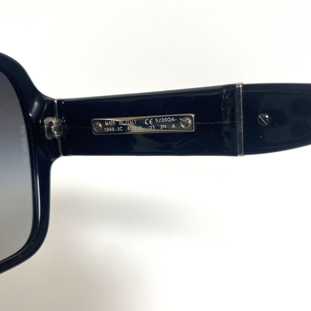 【美品】CHANEL シャネル sunglasses coco ケース付　BLK CHANEL Sunglasses Black Plastic Coco Mark Lens 6 x 5.1 cm w