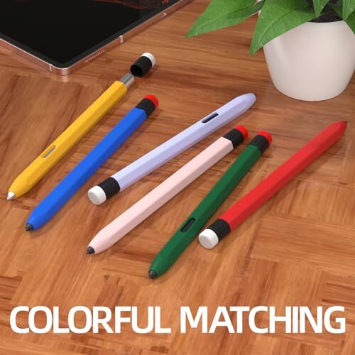AZF Compatible with S Pen case,Samsung Galaxy Tab S7/S7+/S7 FE/S8/S8+/S8 Yellow - Picture 5 of 8