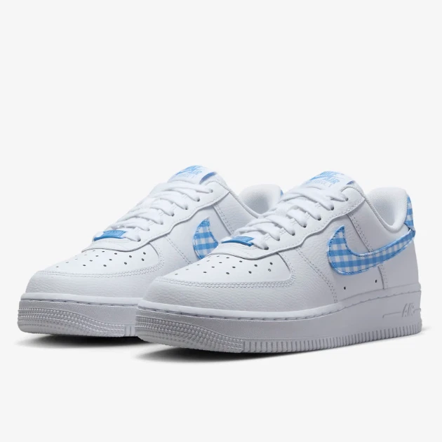 Nike air force top 1 womens gingham