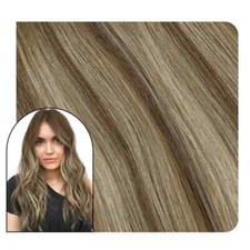 Extensions, Ugeat Tape In Echthaar, 50 cm, 20 Stück, versch. Farben