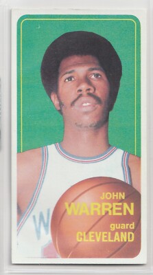 1970-71  Topps NBA Basketball #91 John Warren  Cleveland  Cavs