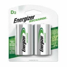 Energizer NH95BP2 Universal Rechargeable D Batteries - 2 Count