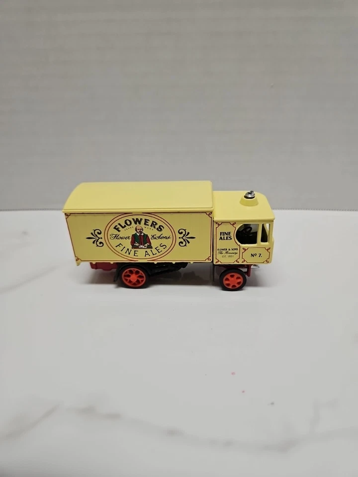 Matchbox Flowers Fine Ales 1929 Garrett Steam Wagon Modelos de antaño Foto 3 de 4