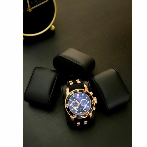 LOT DE 6 OREILLERS MONTRE MOYENNE NOIR POUR ÉTUI MONTRE RANGEMENT BOITE BIJOUX ORGANISATEUR - Photo 3/5
