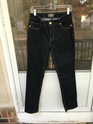 So Lifting by Chicos-The So Slimming Collection Womens BLUE 5 Pocket Jeans 0.5R