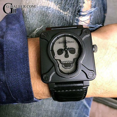 Bell \u0026 ross airborne skull face limited 