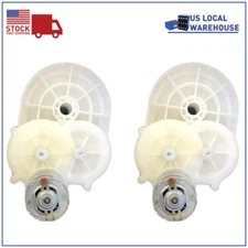 Peg Perego Official RZR/Gator 12V Motor Gearbox Replacement Kit White