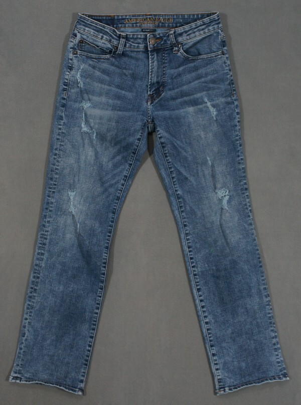 Eagleデニムsize2 American Eagle Size 2 Long Stretch High Rise Mom Jean