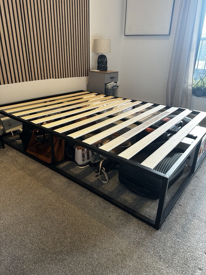 double bed frame with mattress eBay