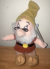 Disney Doc Plush 8 Inch Snow White and the 7 Dwarfs Bean Bag Plush Toy With Tags