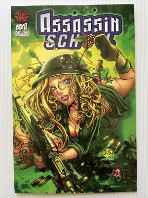 ASSASSIN SCHOOL #1, AP Comics (2003) 1st Ptg Indie Comic NM