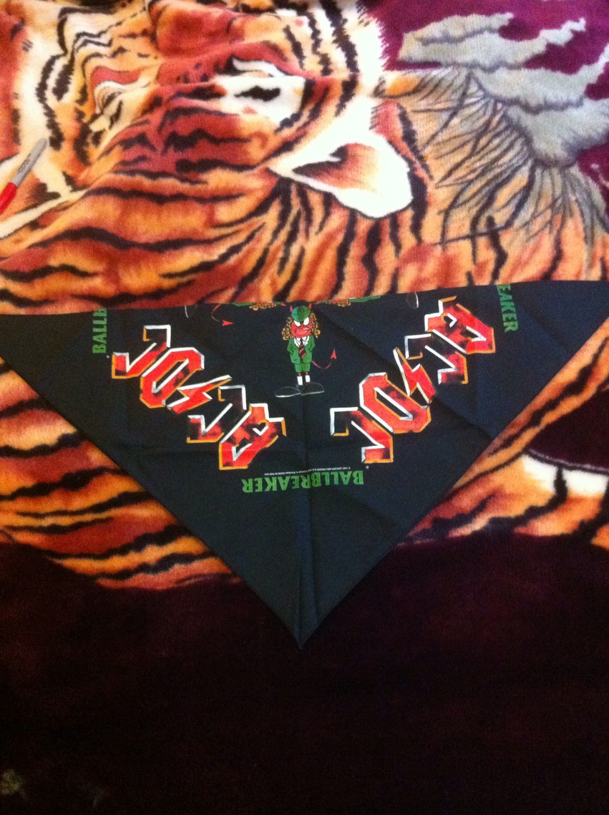 AC/DC VINTAGE 1995 Ballbreaker Concert Rare /brockum / Bandana | eBay