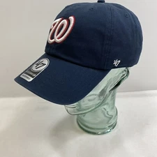 Washington Nationals '47 Baseball Hat Blue Adjustable MVP Rear Logo American Cap
