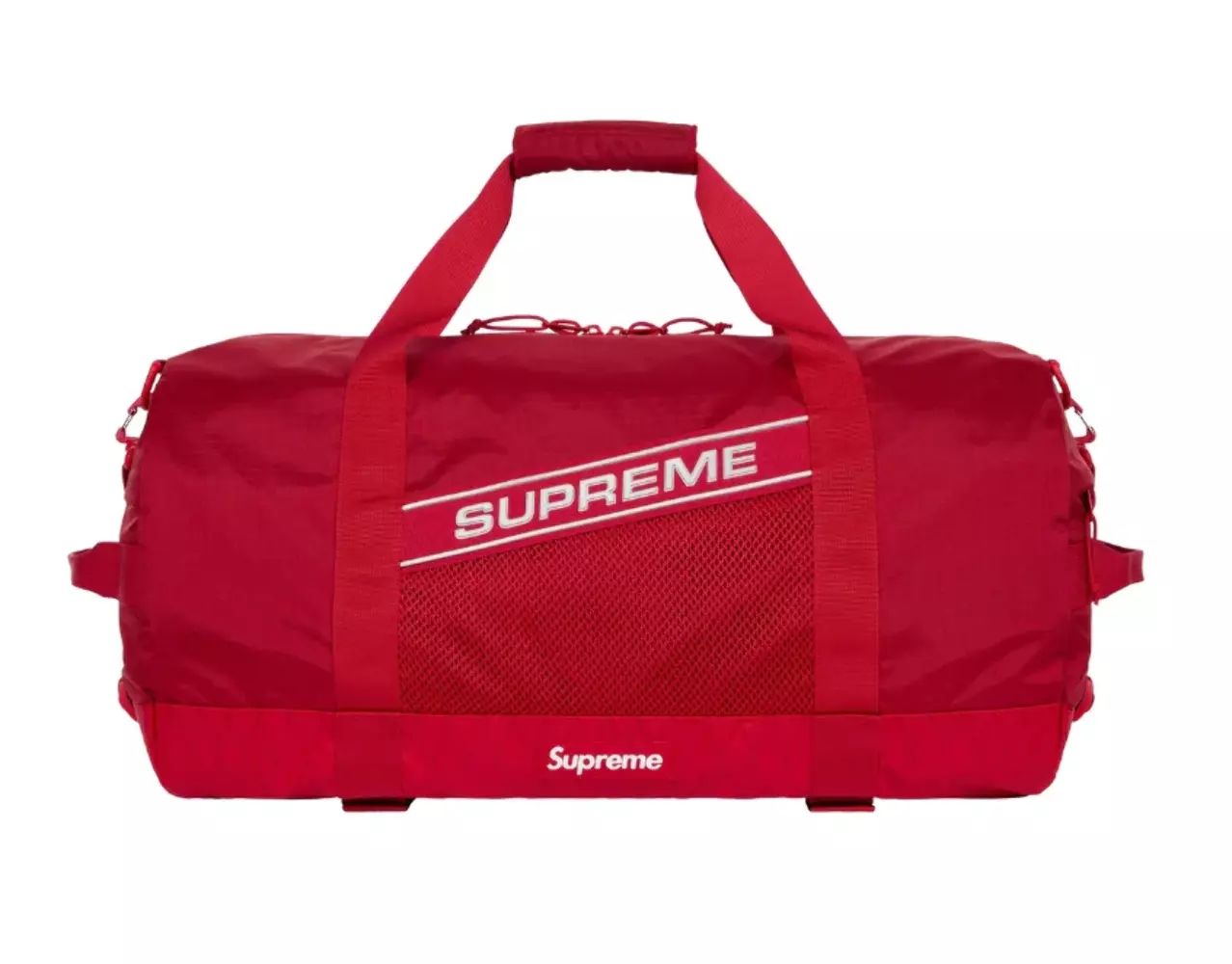 Sac de sport logo Supreme 3D rouge (FW23)
