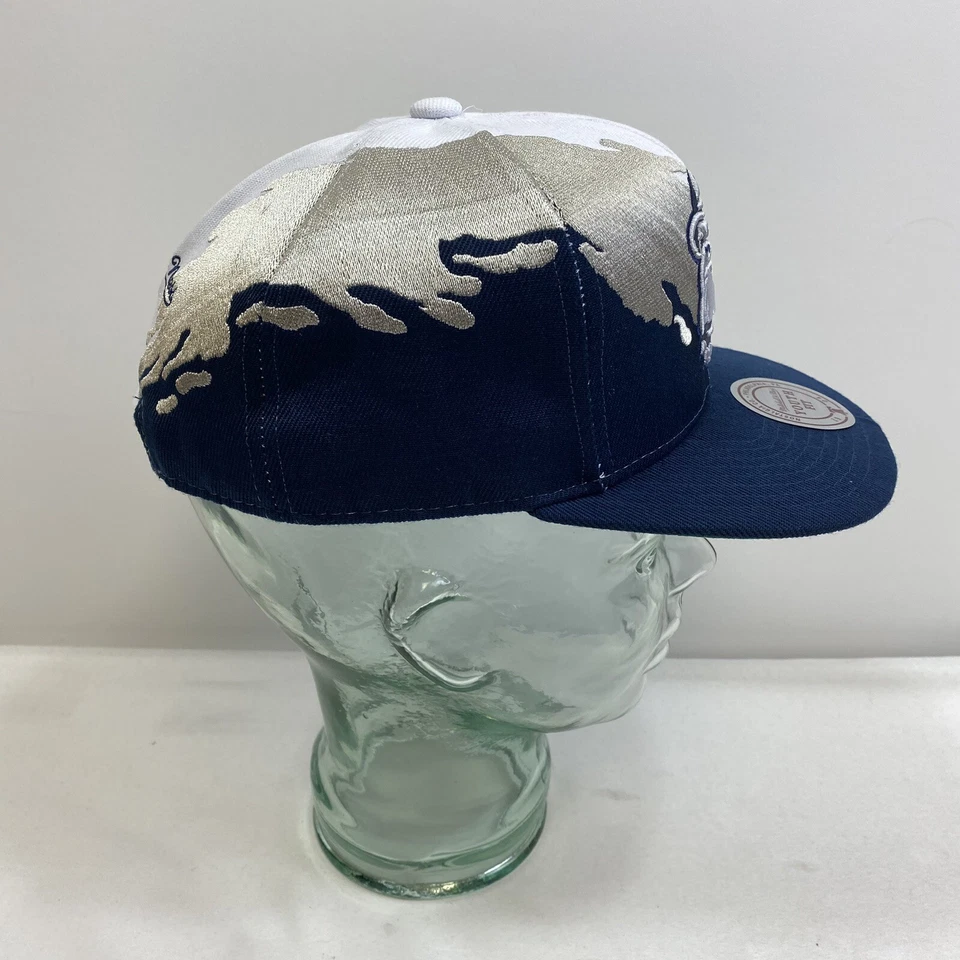 Georgetown University Mitchell & Ness Snapback Hoyas Trucker Sombrero Ajuste Juvenil Foto 3 de 4