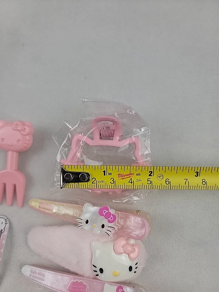 Lote de 10 Pinzas para el Pelo Sanrio Hello Kitty Rosa Pasadores Garra Clip Accesorios  Foto 2 de 4