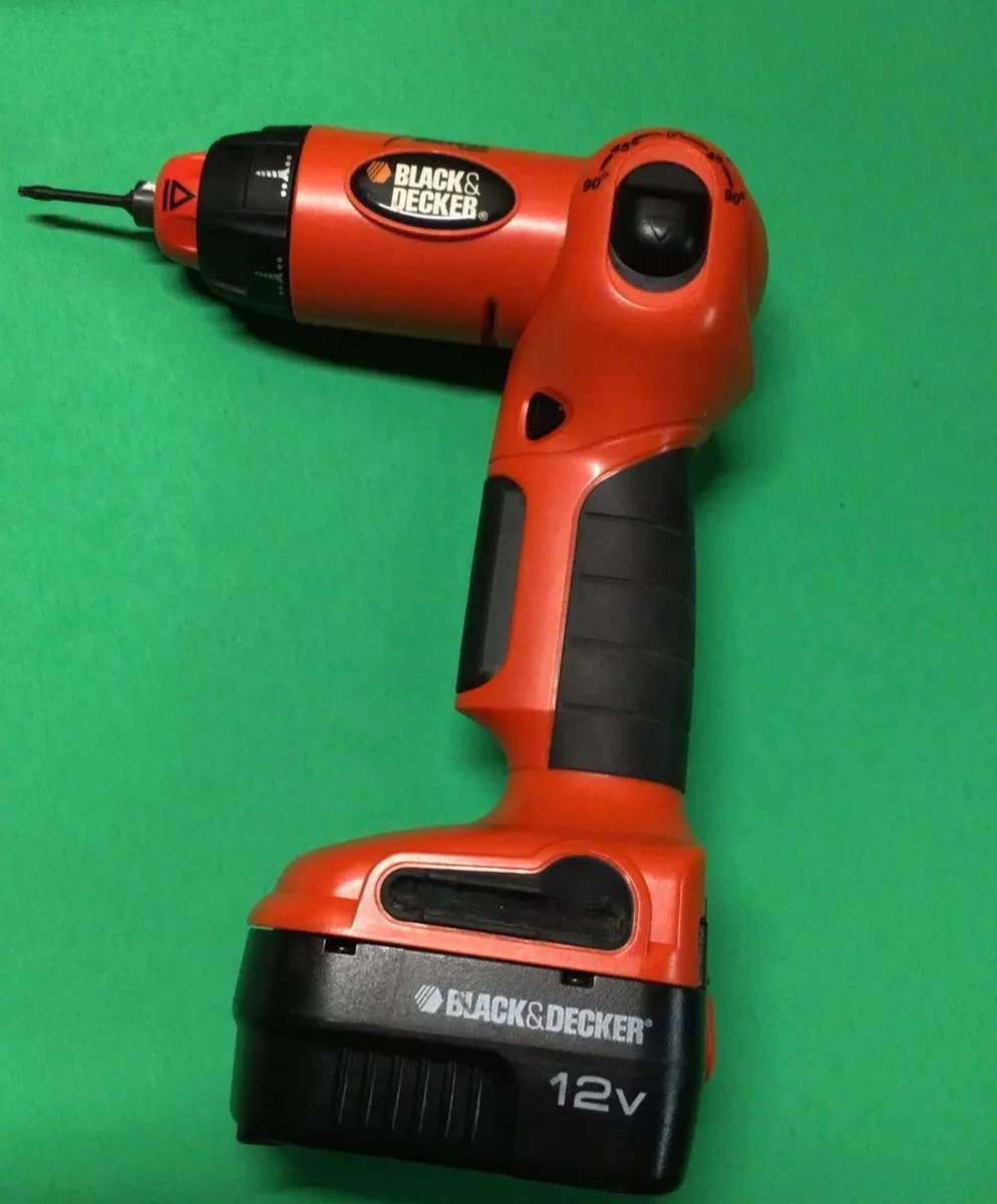 Black & Decker GCO1200 12V Cordless Drill/Driver With Slide On Battery