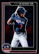 DRUW JONES 2022 Panini Stars & Stripes 18U Foil Gold #60- Arizona Diamondbacks